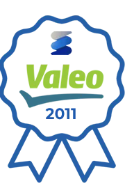 2011 Valeo Calidad, servicio y colaboración técnica y comercial